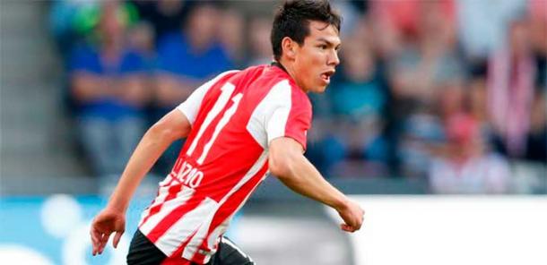 Lozano en su debut | Foto: PSV