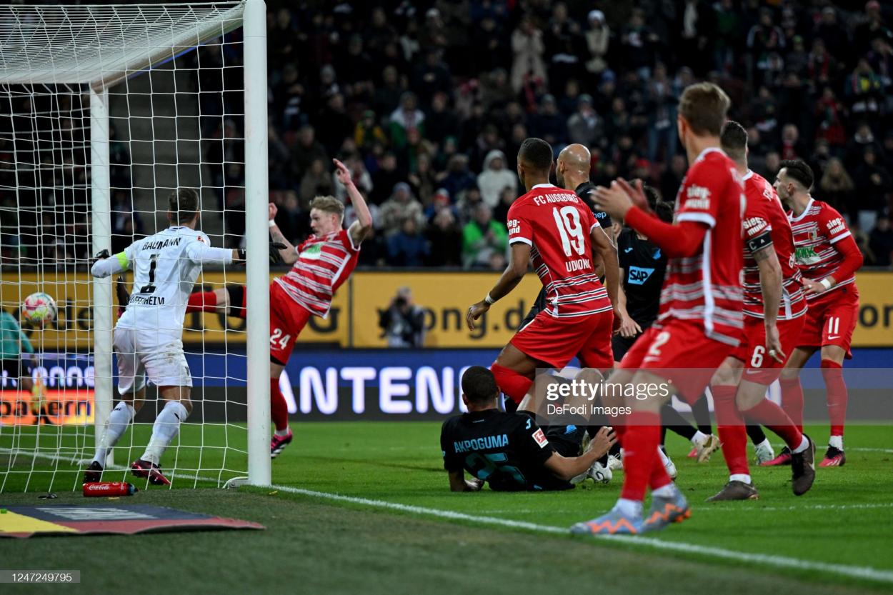 A late Fredrik Jense goal condemned Hoffenheim to their fourth straight defeat PHOTO CREDIT: DeFodi Images