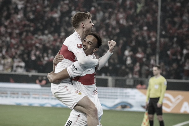 Celebración del segundo gol | Foto: VfB Stuttgart