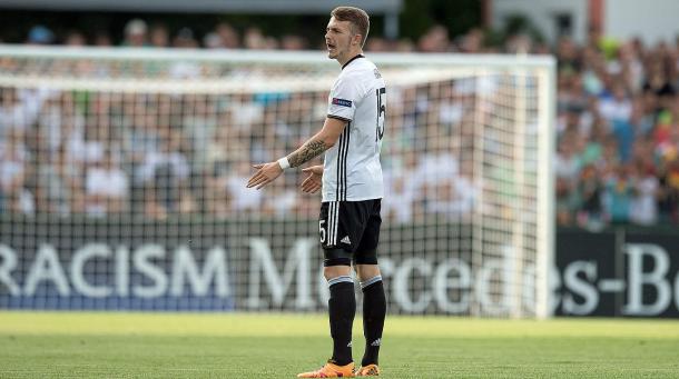 Jannes Horn was Germany's main man on Sunday. | Image credit: DFB.de