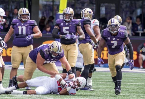 The Washington Husky defense will look to have a dominate performance against the Idaho Vandals | Source: gohuskies.com