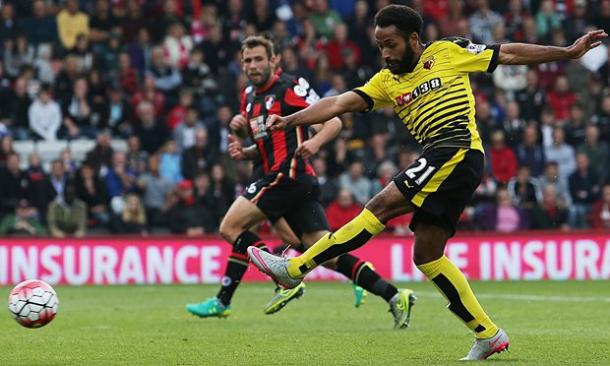 Anya in action for Watford. | Image source: The Telegraph