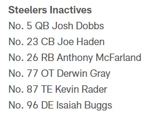 Fuente: Pittsburgh Steelers