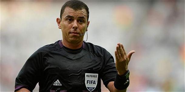 Árbitro Joel Aguilar - Foto: futbolred.com