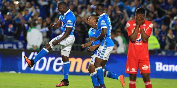 último partido disputado entre América y Millonarios - Foto: Futbolred