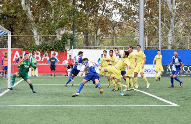 Último encuentro entre el Ebro vs Villarreal / Foto: CD Ebro