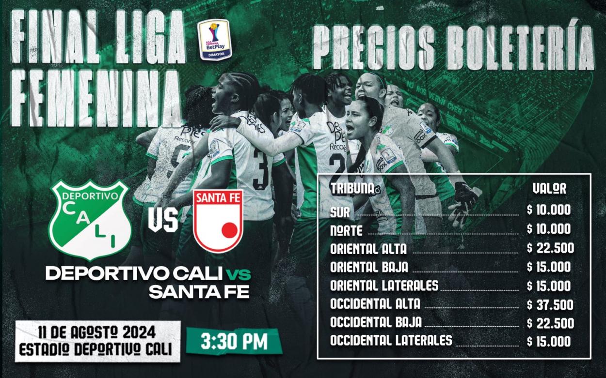 Guía VAVEL Liga BetPlay Femenina 2024: Deportivo Cali en conquista de ...