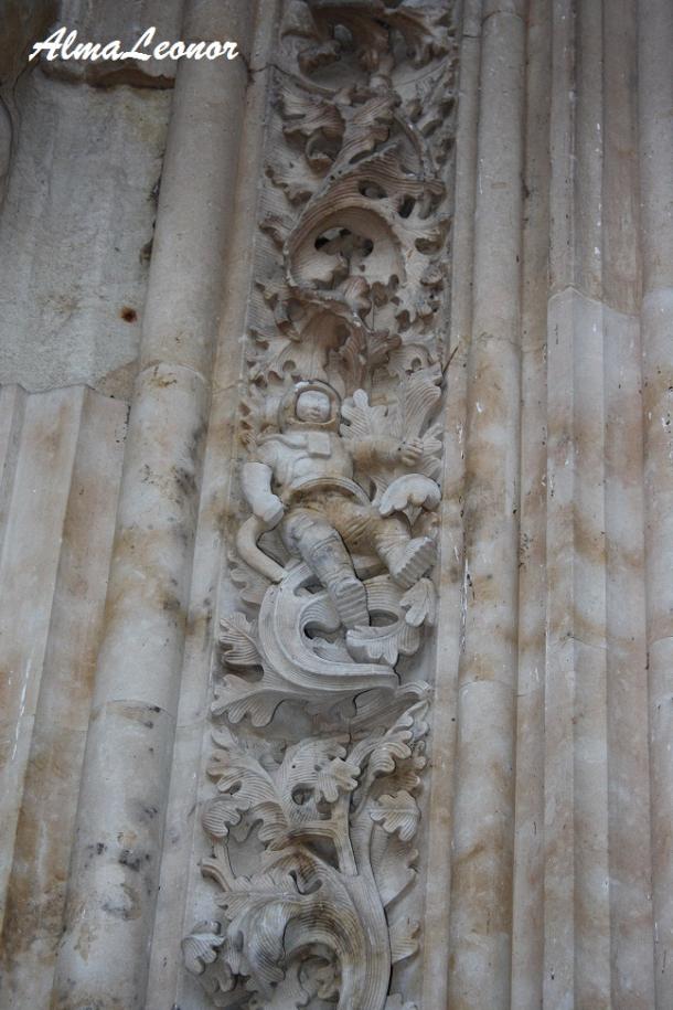 El Astronauta de la Catedral Nueva de Salamanca (Imagen: AlmaLeonor, de Vavel) 