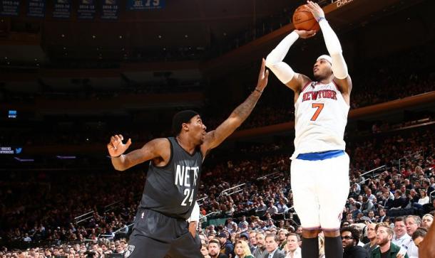 Carmelo Anthony acabó como máximo anotador de los Knicks | Foto: NBA.com