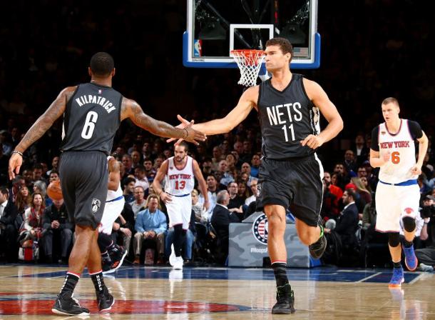Lopez volvió a ser el mejor de los Nets | Foto: NBA.com