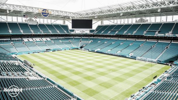 Hard Rock Stadium, hogar de los Miami Dolphins | Foto: Hard Rock Stadium Twitter