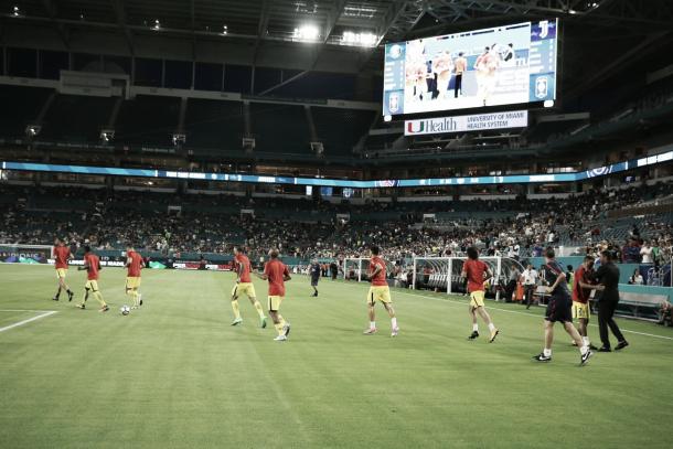 PSG ingresando al estadio antes de la derrota frente a Juventus | Foto: PSG Twitter
