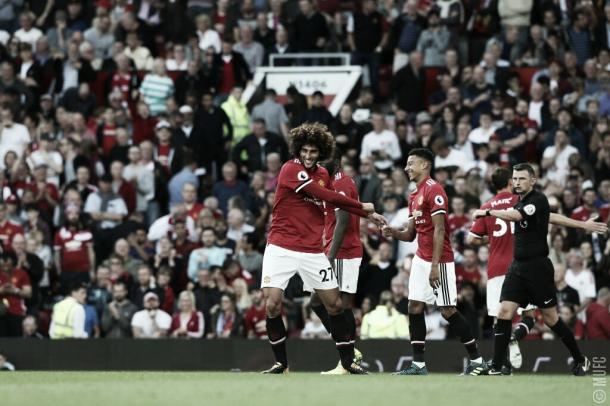 Fellaini puso el 2-0 definitivo | Foto: @ManUtd