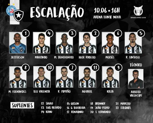 Twitter @Botafogo