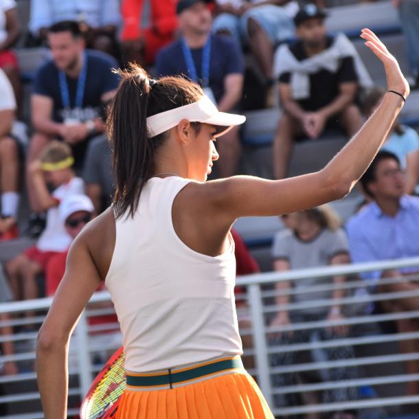 Olga Danilovic wasted a set lead in her second round match/Photo: John Lupo/VAVEL UK 