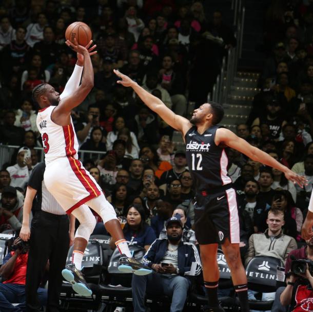Wade lidera el triunfo de Miami. Foto: NBA