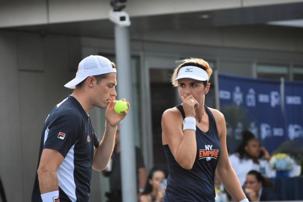 Skupski (l.) and Martinez Sanchez (r.) got the ball rolling for the Empire/Photo: John Lupo/VAVEL USA