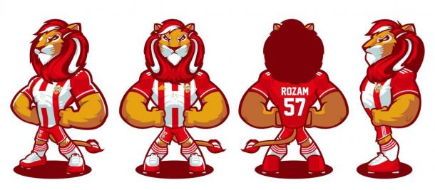 Rozam, la nueva mascota de la UDA | Fuente: UD Almería