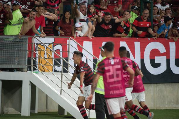 Reinier entrou e empatou o jogo (Foto: Reprodução/CR Flamengo)