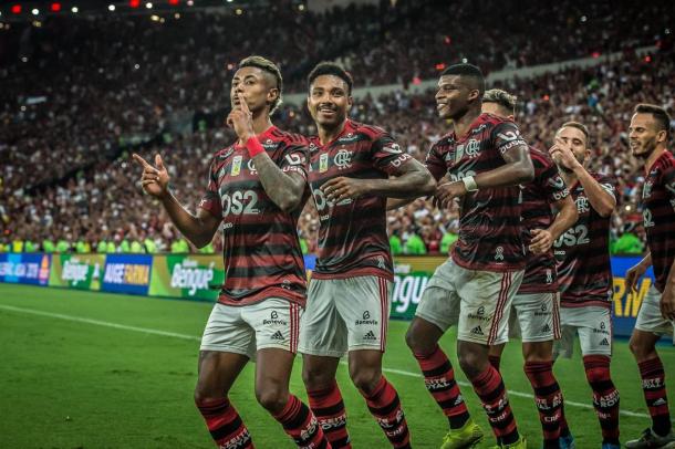 O imparável Flamengo (Foto: Reprodução/Flamengo)