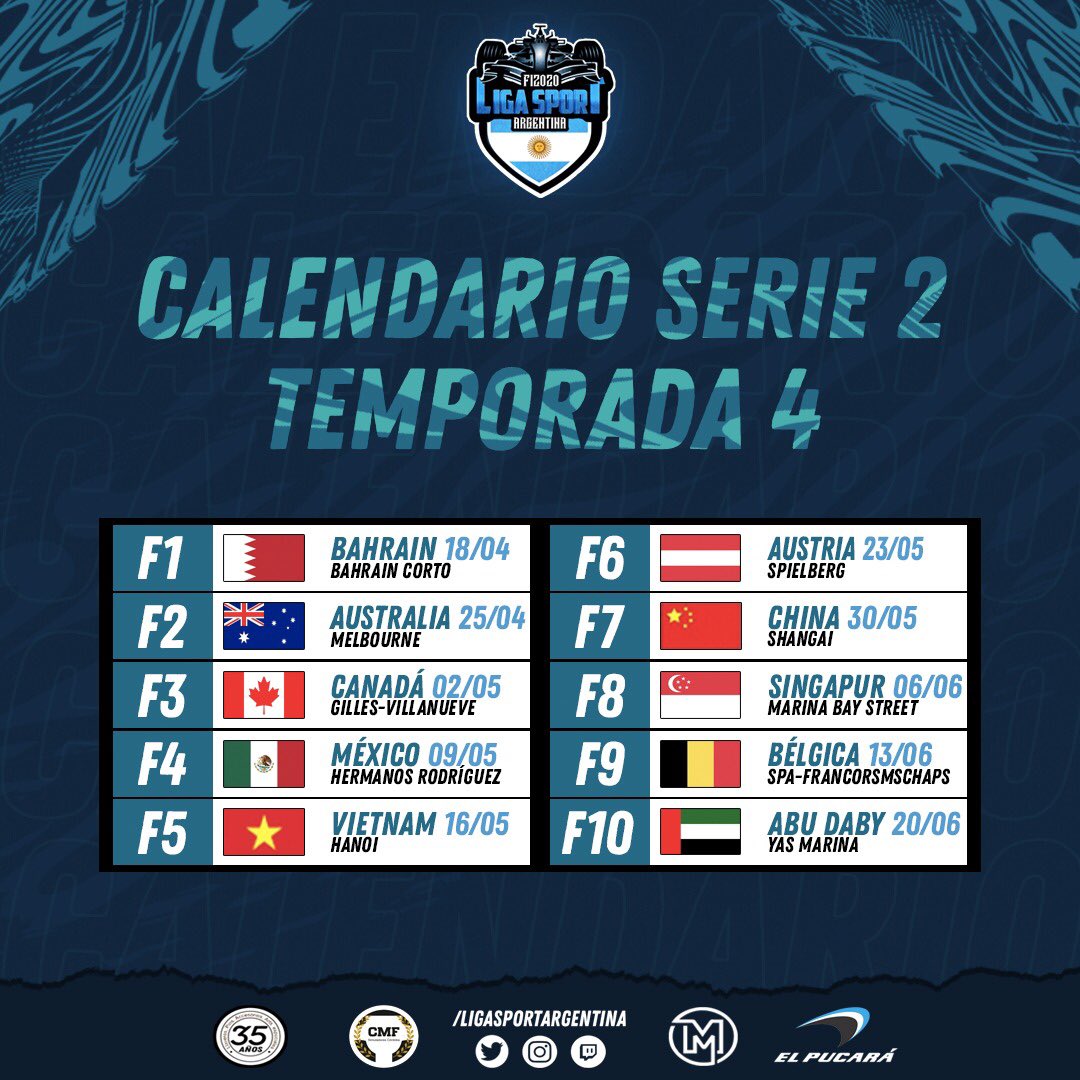 Calendario confirmado para la Liga Sport ARG VAVEL Argentina