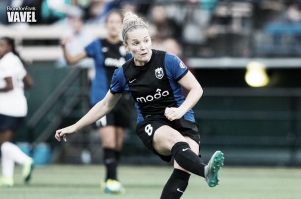 Kim Little left the NWSL as its all-time leading scorer | Source: Brandon Farris - VAVEL USA