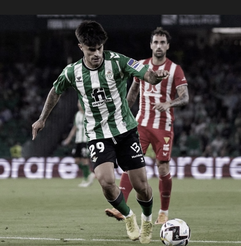 Juan Cruz vs Almería. Fuente: Instagram Juan Cruz