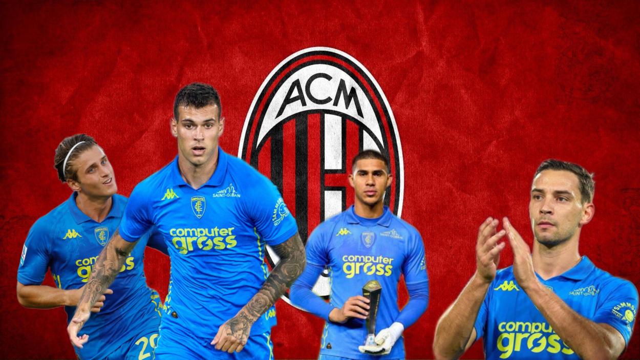 Colombo, Pellegri, Vasquez y De Sciglio, todos con pasado milanista