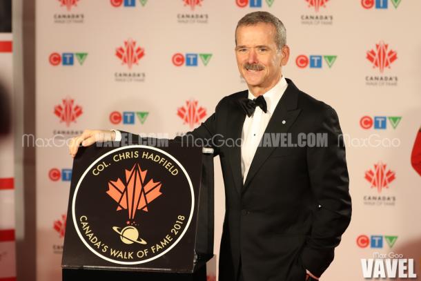 It’s official! Chris Hadfield is now a member of Canada’s Walk of Fame as an inductee into the Science and Technology category.