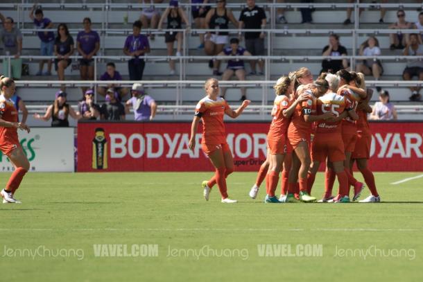 A six-game unbeaten streak this season was a reason to celebrate | Source: Jenny Chuang - VAVEL USA