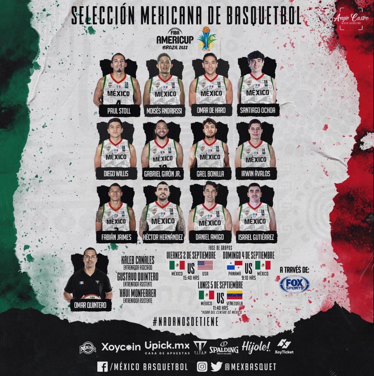 Canastas y mejores jugadas del México 73-67 Estados Unidos en FIBA Americup  2022 | 22/11/2022 - VAVEL México