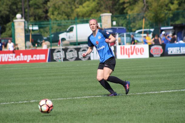 Becky Sauerbrunn anchored the FCKC defense in 2017 as they began to turn its season around | Source: Cindy Lara - VAVEL USA