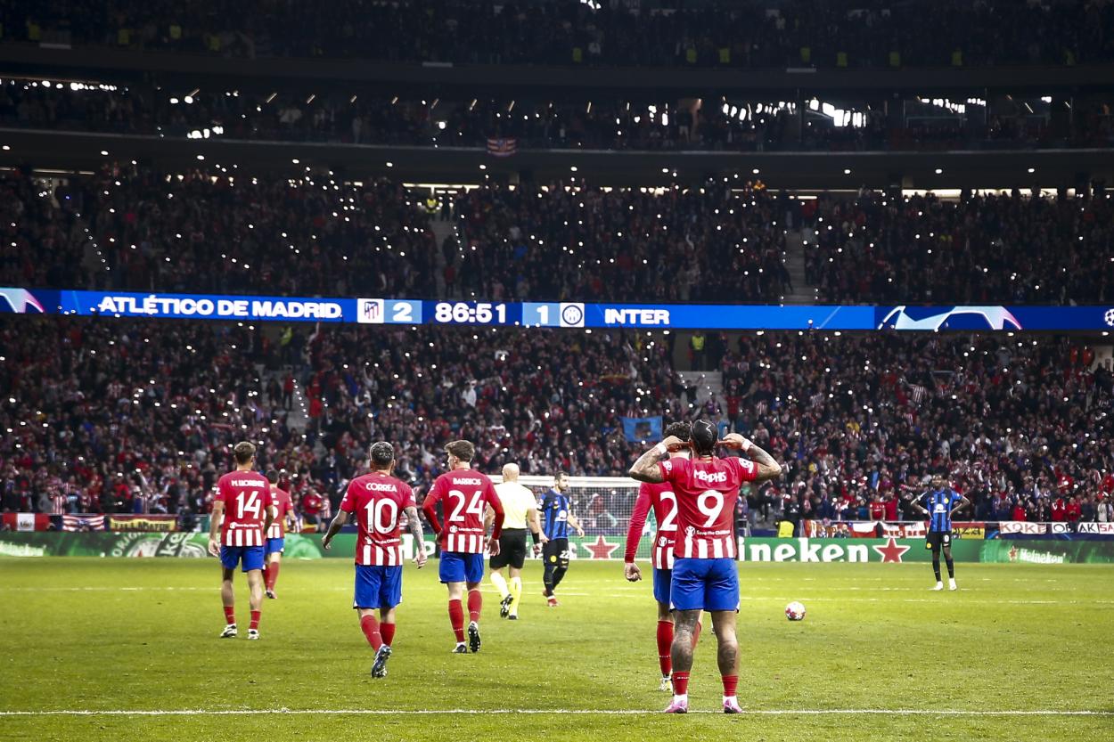 El Atlético en su paso por la Champions 23/24 | Foto: @Atleti