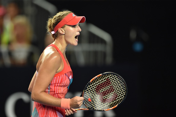 Mladenovic Wins Second Set | Photo courtesy of: Peter Parks (Getty Images)