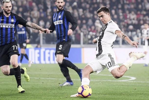 Dybala tuvo un buen primer tiempo pero desapareció en el 2º I Foto: @Juventus
