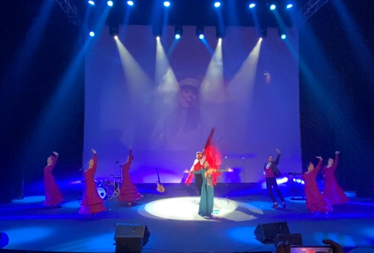 Actuación de Marta Quintero, A Sevilla / NICO RODRÍGUEZ