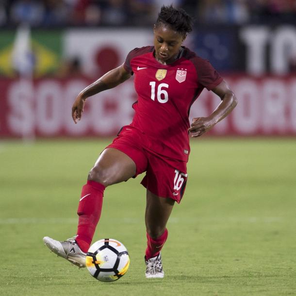 Taylor Smith, who plays for Sahlen's Stadium's host, the North Carolina Courage, recently made her first call-up on the U.S. WNT | Source: US Soccer