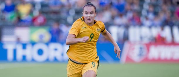 Caitlin Foord will join Portland in 2018 | Photo: Portland Thorns 