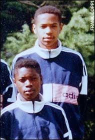 Thierry Henry en su infancia / Fuente: LifeBlogger