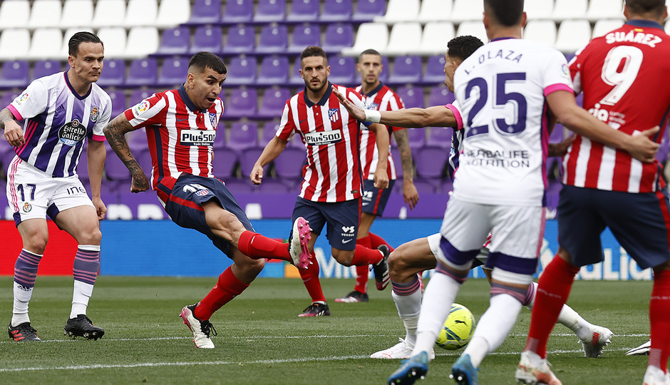 Correa y su gol de puntín en Pucela/Foto:Club Atlético de Madrid