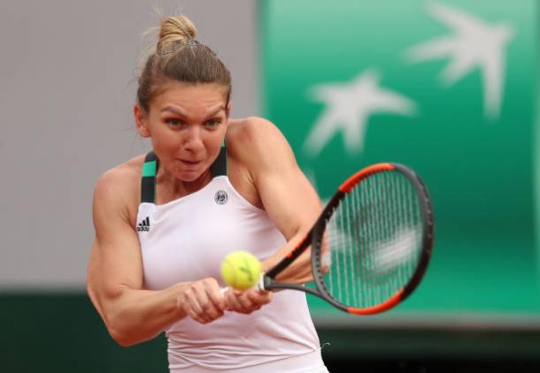 Simona Halep's backhand is one of the best on the tour and could be a key shot for her in her attempt to take the French Open title (Getty/Ian MacNicol)