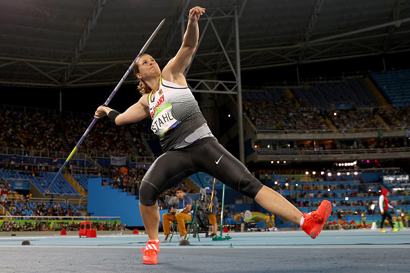 Linda Stahl in action during Rio 2016, her final competition (Getty/Ian Walton)
