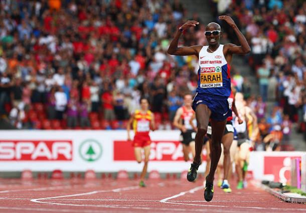 Farah won two gold medals at the European Championships in Zurich three years ago (Getty/Ian Walton)