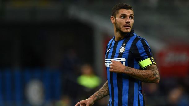 Icardi in action for Inter Milan