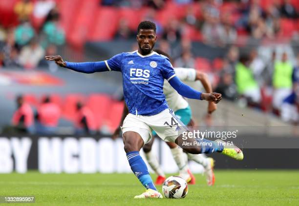 Kelechi Iheanacho may start against Napoli alongside strike partner Jamie Vardy | Credit: Alex Pantling | Getty Images