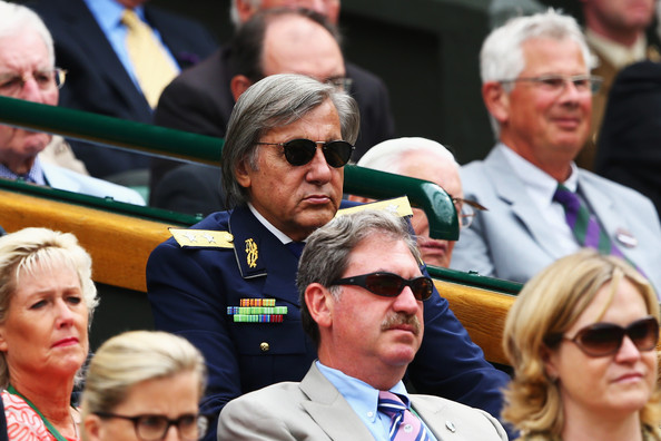 The All-England Club have come under increasing pressure to suspend the Romanian from entering the Royal Box (Photo: Clive Brunskill/Getty Images Europe)