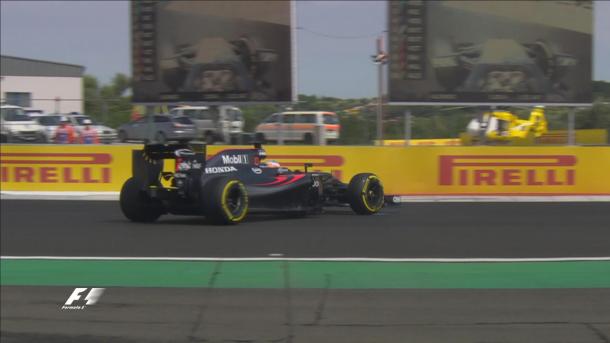 As his McLaren impressed on pace, Fernando Alonso was one of four drivers to spin in FP1 (Image Credit: Formula One.com)