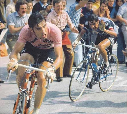 Eddy Merckx dominó el Giro de 1973 de principio a fin | Fuente. cycling-passion.com