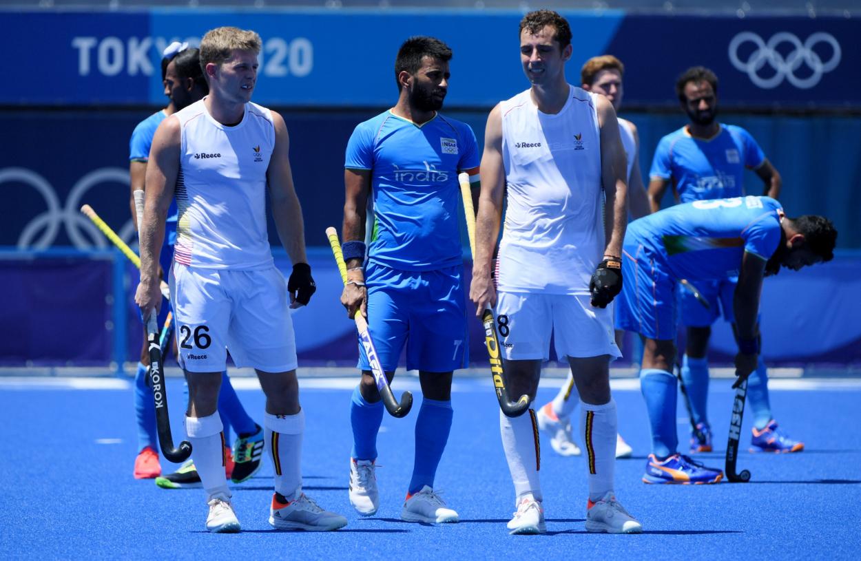 India vs Bélgica, Juegos Olímpicos // Fuente: Selección de India