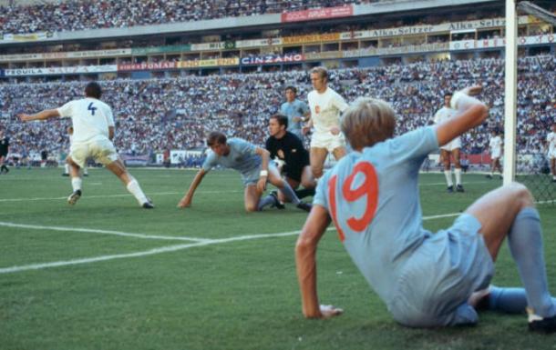 Inglaterra vs Checoslovaquia, Estadio Jalisco, México 1970 | Foto: Getty